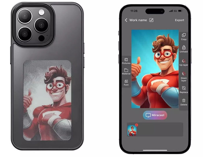 墨水屏手機殼 墨水屏手機殼